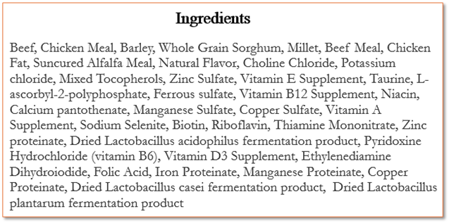 Pure Goodness Wholesome Grains Beef & Barley Recipe Dry Dog Food 4 lb