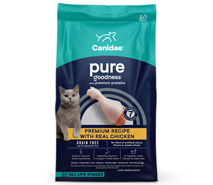 Pure Goodness Grain-Free Premium Recipe with Real Chicken Dry Cat Food 5 lb