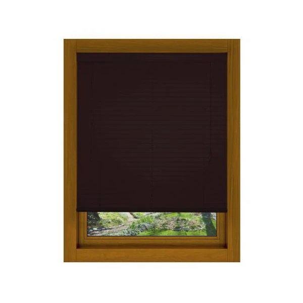 36"X64" 2" FAUX BLIND MAHOGANY