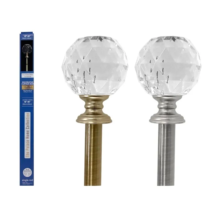 METAL CURTAIN ROD PAINTD AC006