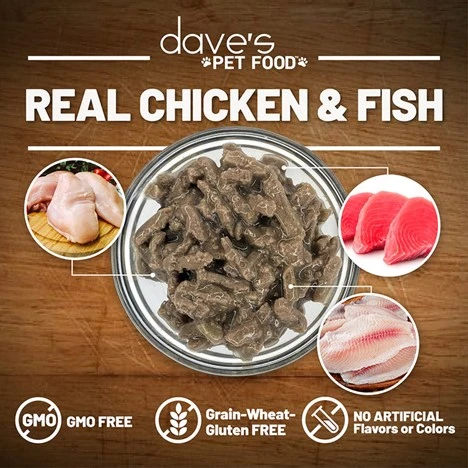 Naturally Healthy Grain-Free Shredded Fisherman's Stew Canned Cat Food 5.5 oz