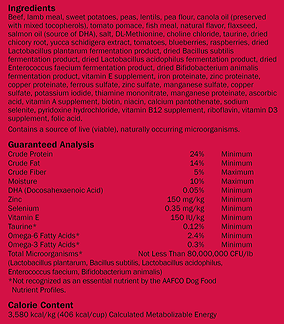 Naturals Grain-Free Pasture-Raised Beef & Sweet Potato Formula Dry Dog Food 28 lb