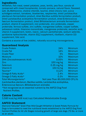 Naturals Grain-Free Wi-Caught Whitefish & Sweet Potato Formula Dry Dog Food 5 lb