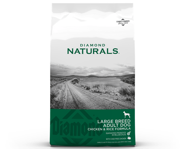 Naturals Large Breed Chicken & Rice Formula Adult Dry Dog Food 40 lb
