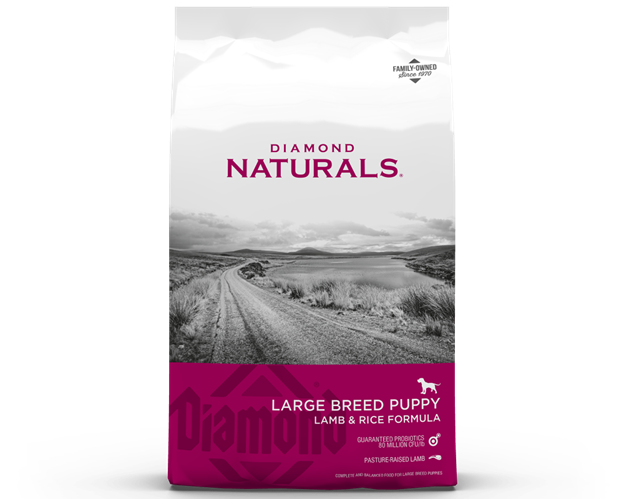 Naturals Large Breed Puppy Lamb & Rice Formula Dry Dog Food 40 lb