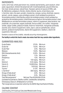 Naturals Large Breed Puppy Lamb & Rice Formula Dry Dog Food 40 lb