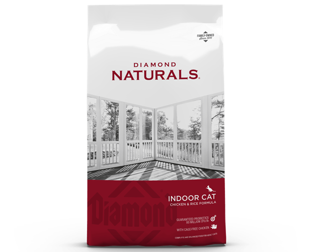 Naturals Indoor Cat Chicken & Rice Formula Dry Cat Food 6 lb