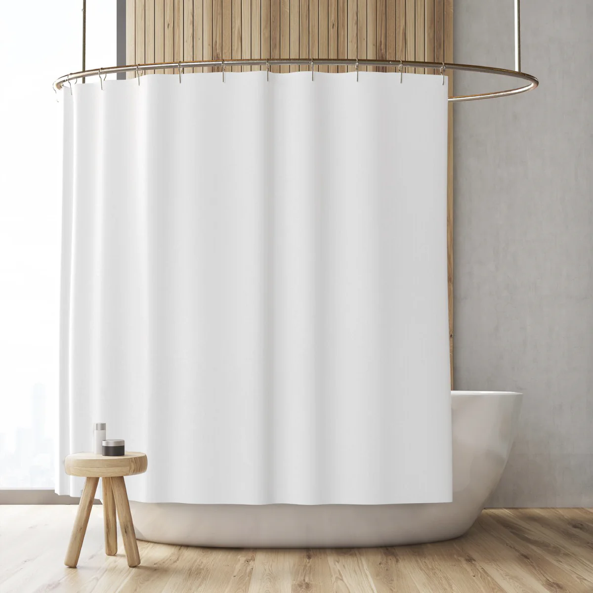 FABRIC SHOWER CURTAIN LINER