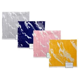YARN DYED TOWEL MARBLE JACQUARD