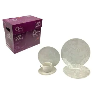 DINNER SET 20PC - WHITE