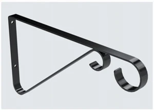 Plant Bracket Black 9" Holds 35 lb