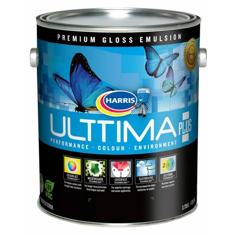ULTTIMA PLUS GLOSS ENAMEL BRIGHT WHITE 1G
