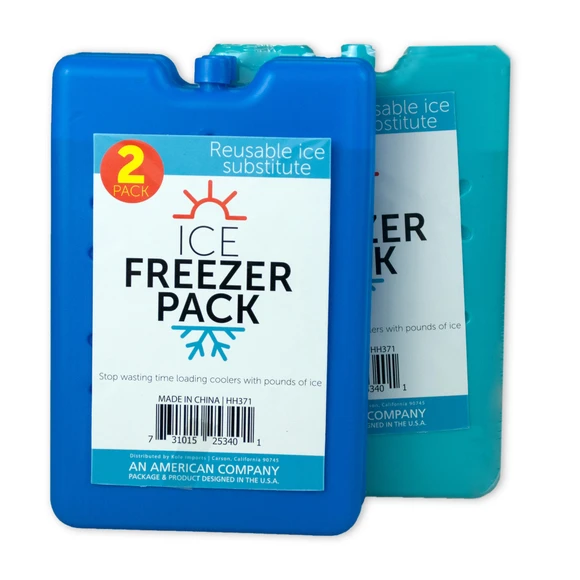 REUSABLE ICE FREEZER PACK SET