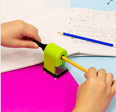 Desktop Pencil Sharpener w/ Suction Cup Base