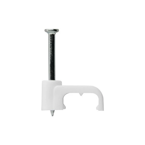 T&E 2.5 CABLE CLIPS WHITE
