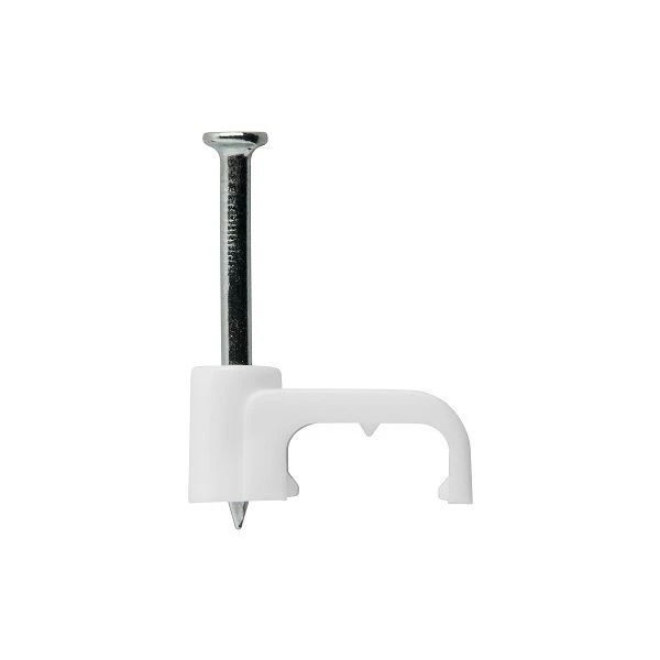 T&E 1.5 CABLE CLIPS WHITE