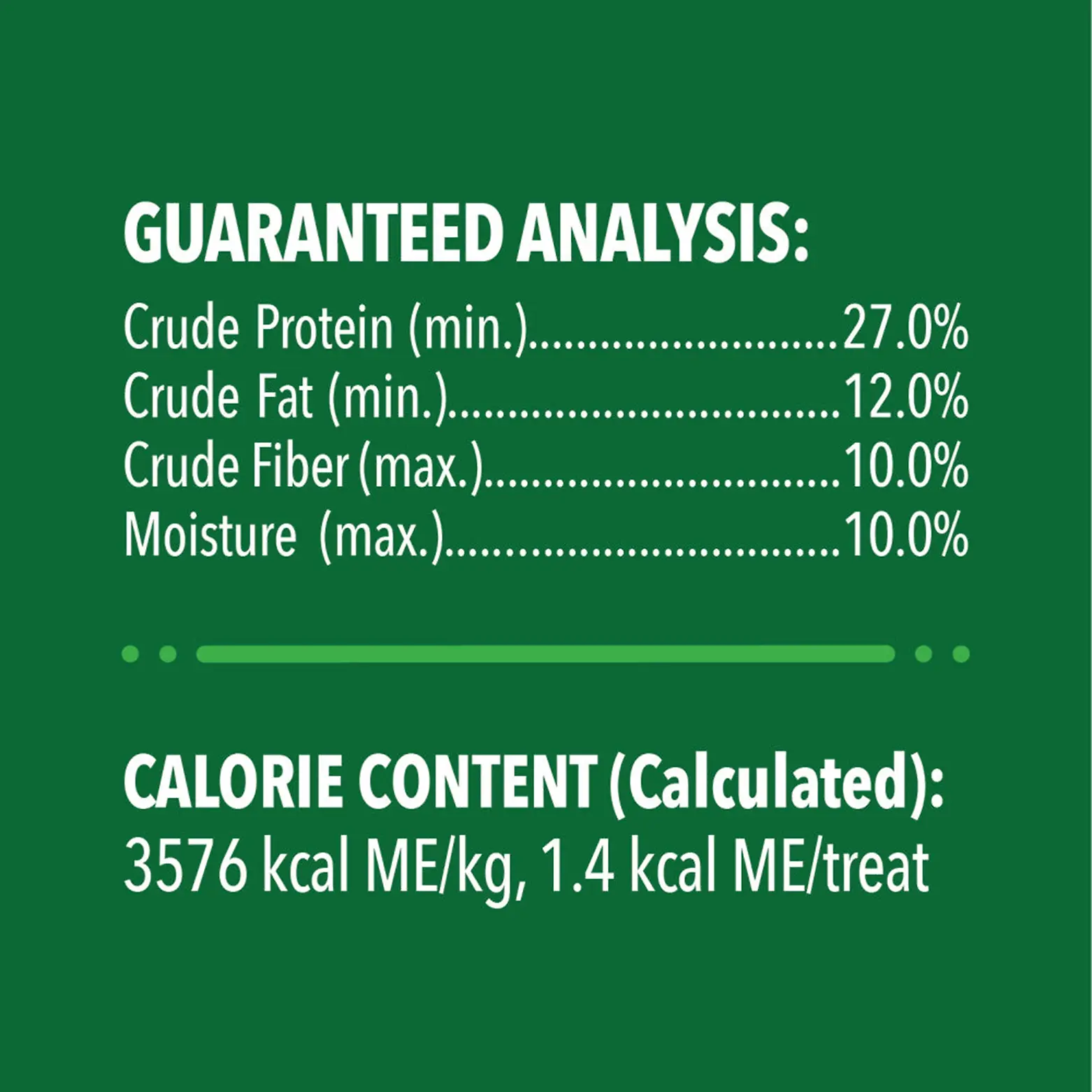 Feline Adult Natural Dental Care Cat Treats Oven Roasted Chicken Flavor Mega Size 4.6 oz