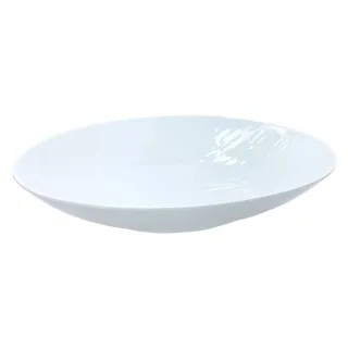 WHITE MELAMINE TRAY OVAL