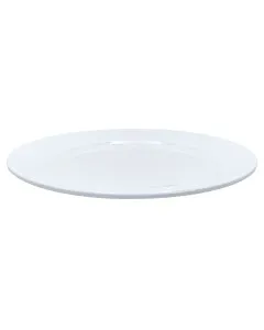 9.5 WHITE MELAMINE PLATE ROUND