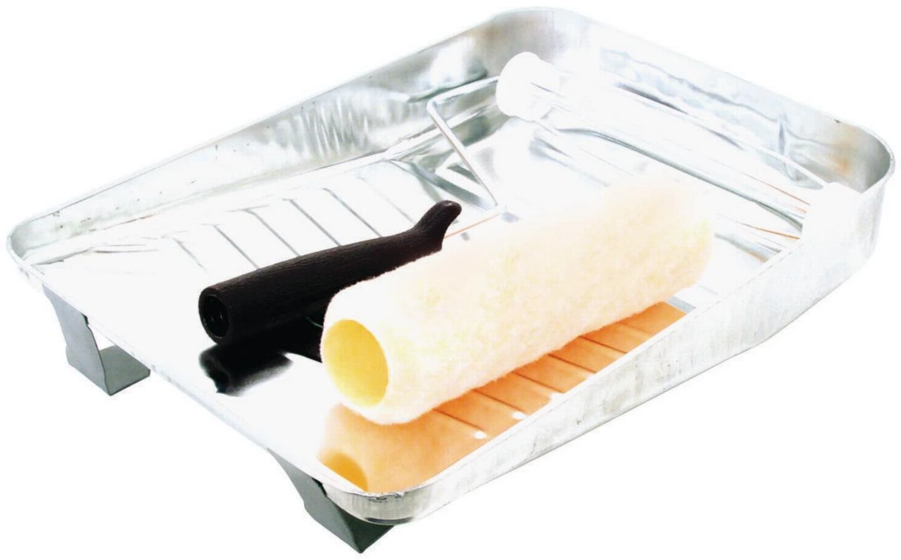 Metal Roller & Tray Set - 9 In. - 3 Pieces
