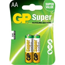 GP AA ALKALINE BLIST/2 15AU-U2 BATTERIES