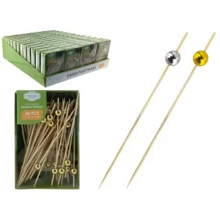 S/50PC BAMBOO SKEWERS