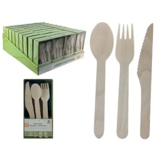 S/48PC WOODEN CUTLERY