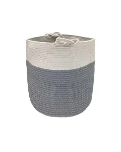 33CM ROUND BASKET W/ TASSEL