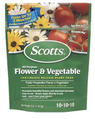All Purpose Flower & Vegetable Continuous Release Plant Food, 3 Lbs.