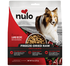 Freeze-Dried Raw Lamb with Raspberries Complete & Balanced Dog Food 8 oz