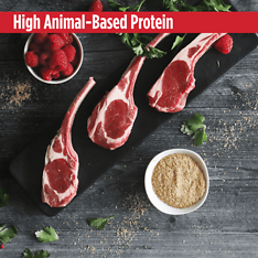 Freeze-Dried Raw Lamb with Raspberries Complete & Balanced Dog Food 8 oz