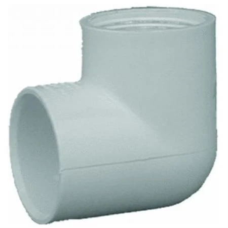 Charlotte Pipe 1/2 In. Slip x 1/2 In. Female Schedule 40 90 Deg. PVC Elbow (1/4 Bend)