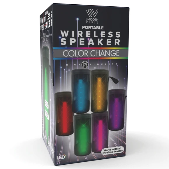 6" LED LIGHTUP WIRELESS SPEAKER