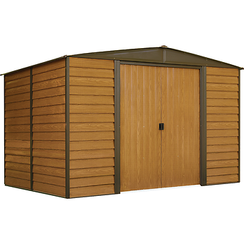 WOODBRIDGE SHED - 10'x8' - COFFEE/WOODGRAIN