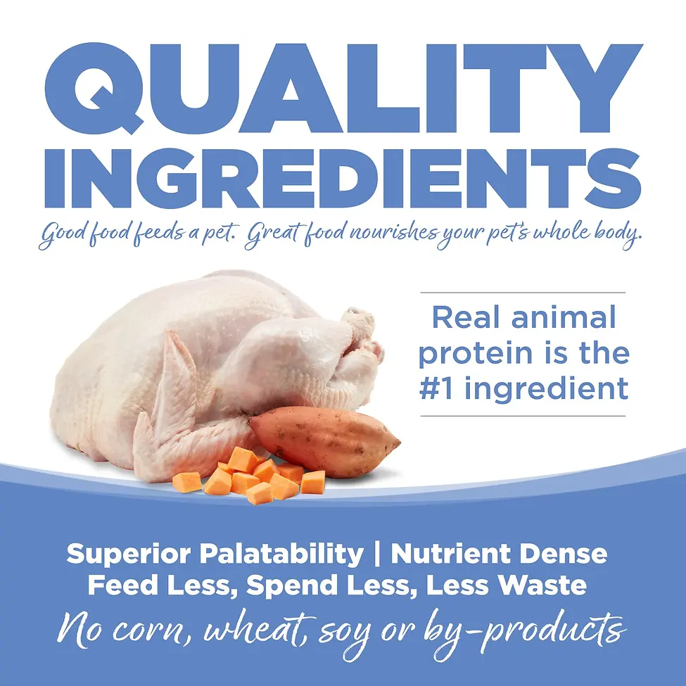 PureVita Limited Ingredient Turkey & Sweet Potato Entrée Grain-Free Dry Dog Food 25 lb