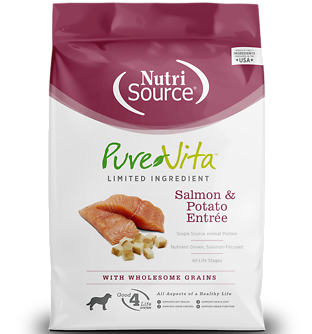 Limited Ingredient Salmon & Potato Entrée Dry Dog Food 4 lb