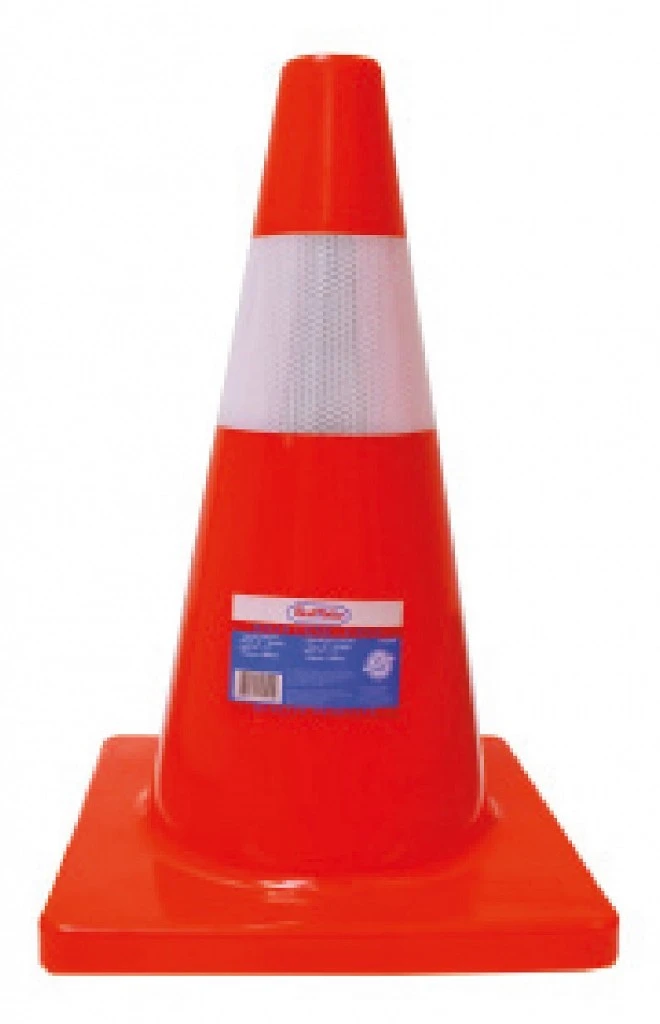 SAFETY CONE 18" REFLECTIVE - BEST VALUE