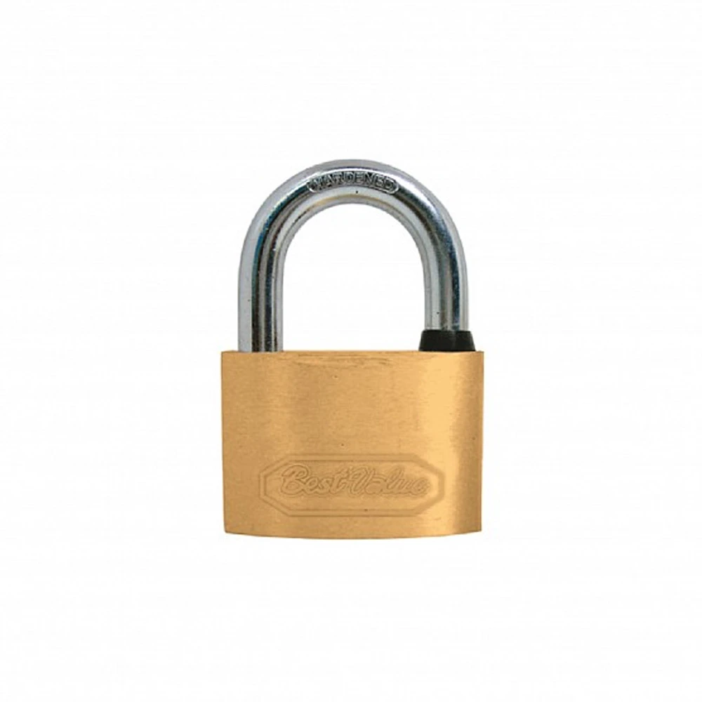 25MM REGULAR SHACKLE BRASS PADLOCK