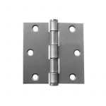 3X3 ZINC PLATED SQUARE HINGE