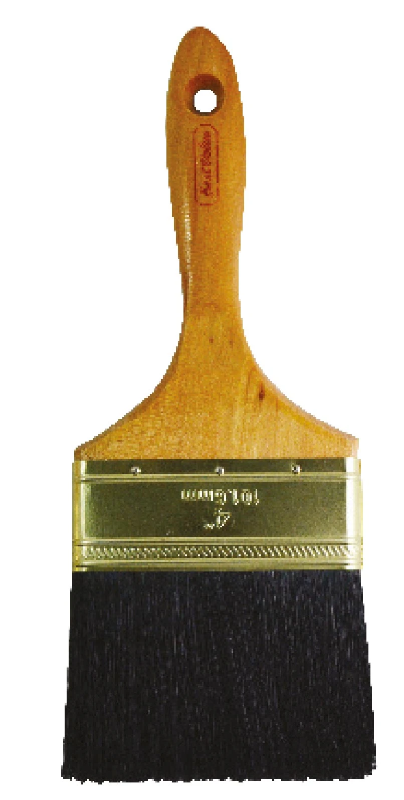 4" NATURAL BRISTLE PAINT BRUSH