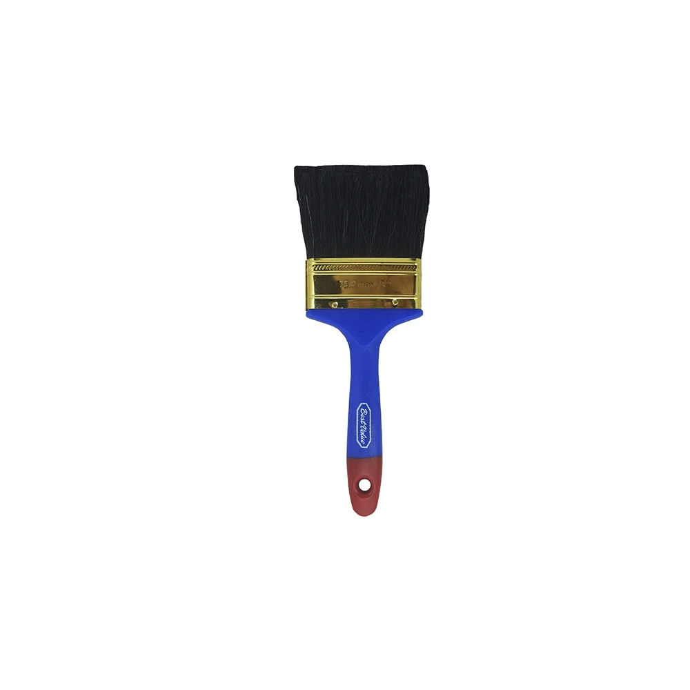 3" PRO BRUSH NATURAL BRISTLE PLASTIC