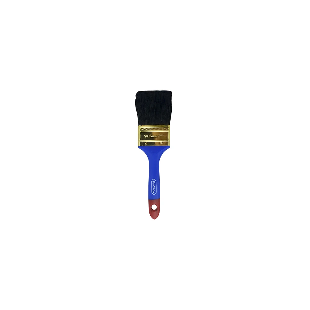 2" PRO BRUSH NATURAL BRISTLE PLASTIC HANDLE