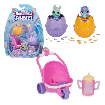 HATCHIMALS ALIVE HATCH N STROLL