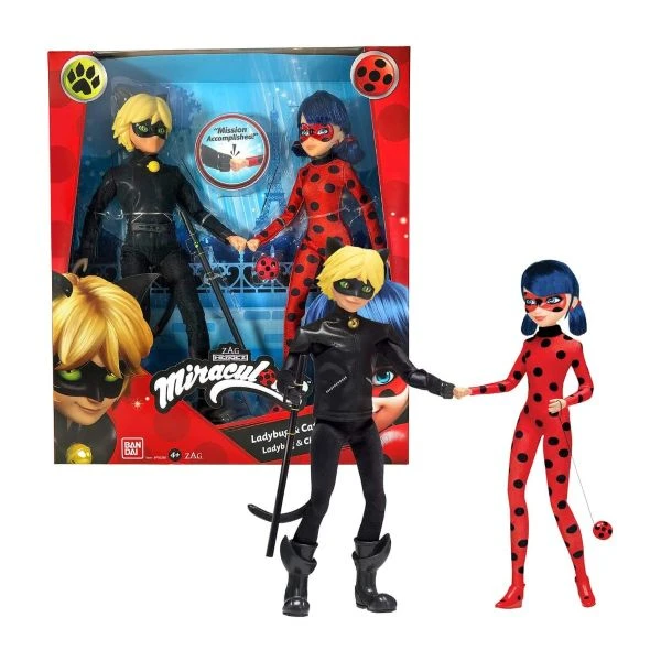MIRCULOUS LADYBUG & CAT NOIR