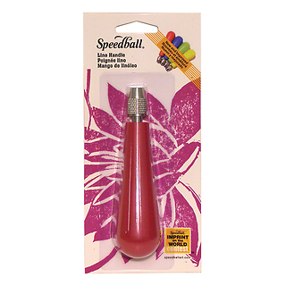 Speedball Art Products 399508 Speedball Lino Handle 1-Pkg-Red