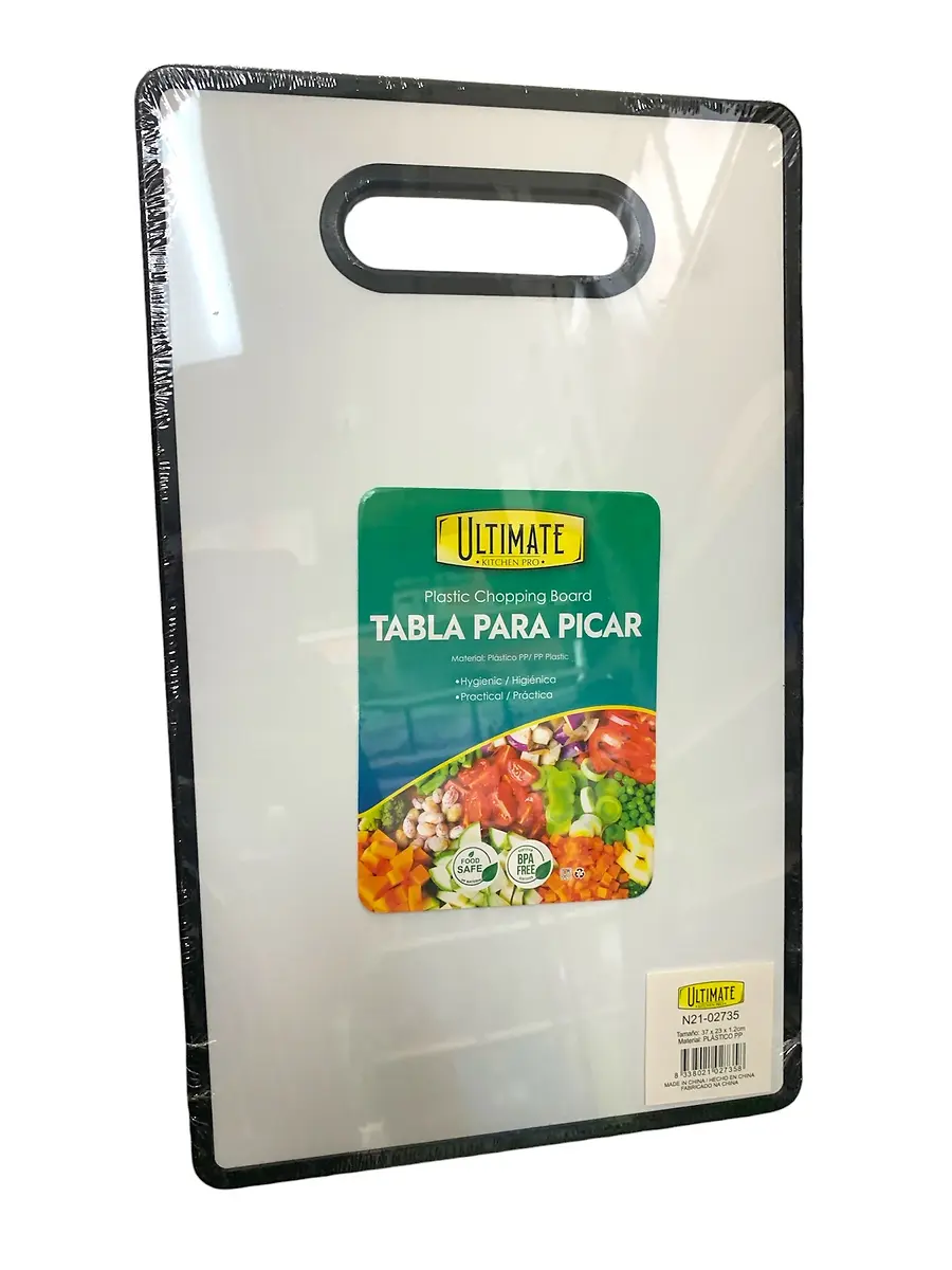 PLASTIC CUTTING BOARD W/MARBLE DESIGN