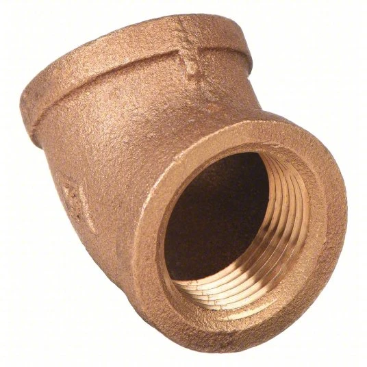 45 RED BRASS ELBOW 3/8