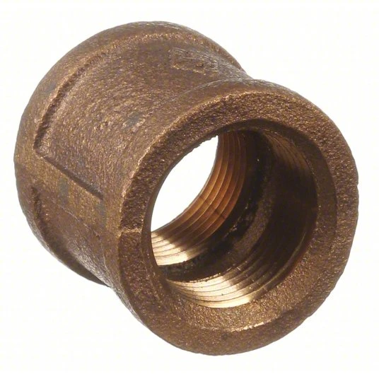 RED BRASS COUPLING 1/8