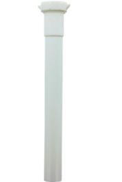 1-1/4X12 PLASTIC EXTENSION TUBE NEW PAK