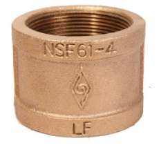 LF 1/4 BRASS COUPLING